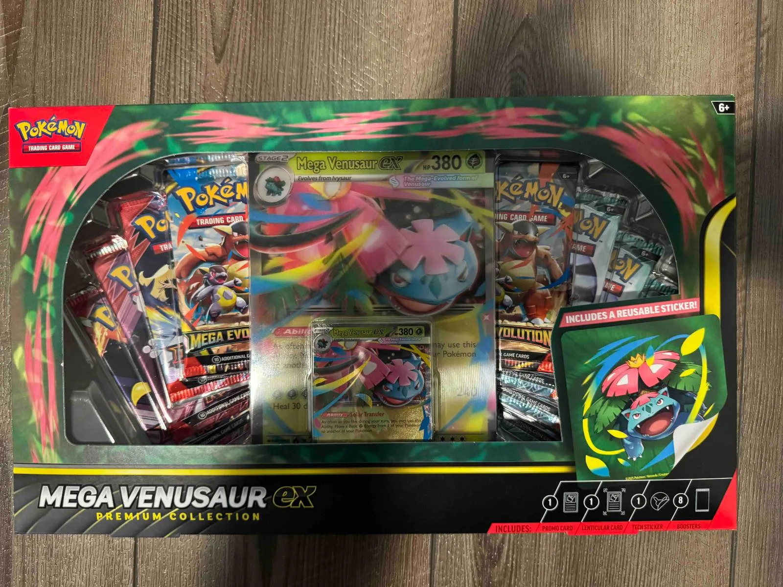 Pokemon Promo Mega Venusaur Ex Premium Collection